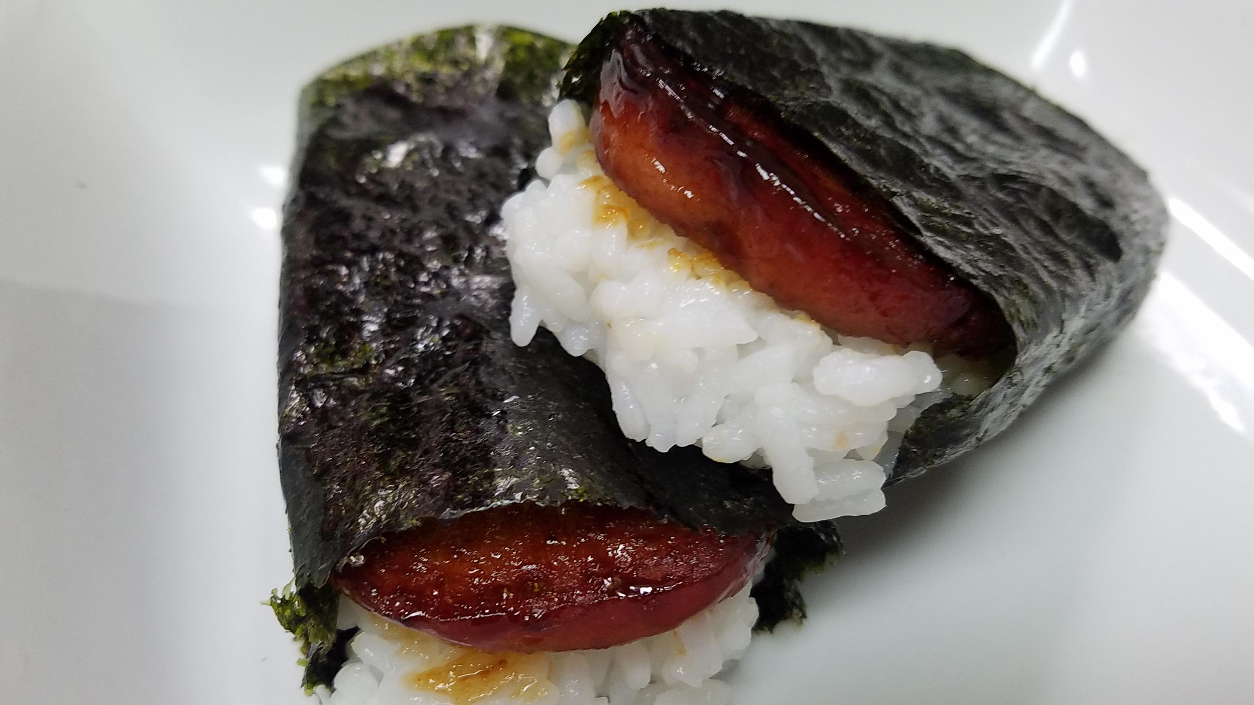 Homemade Spam Musubi