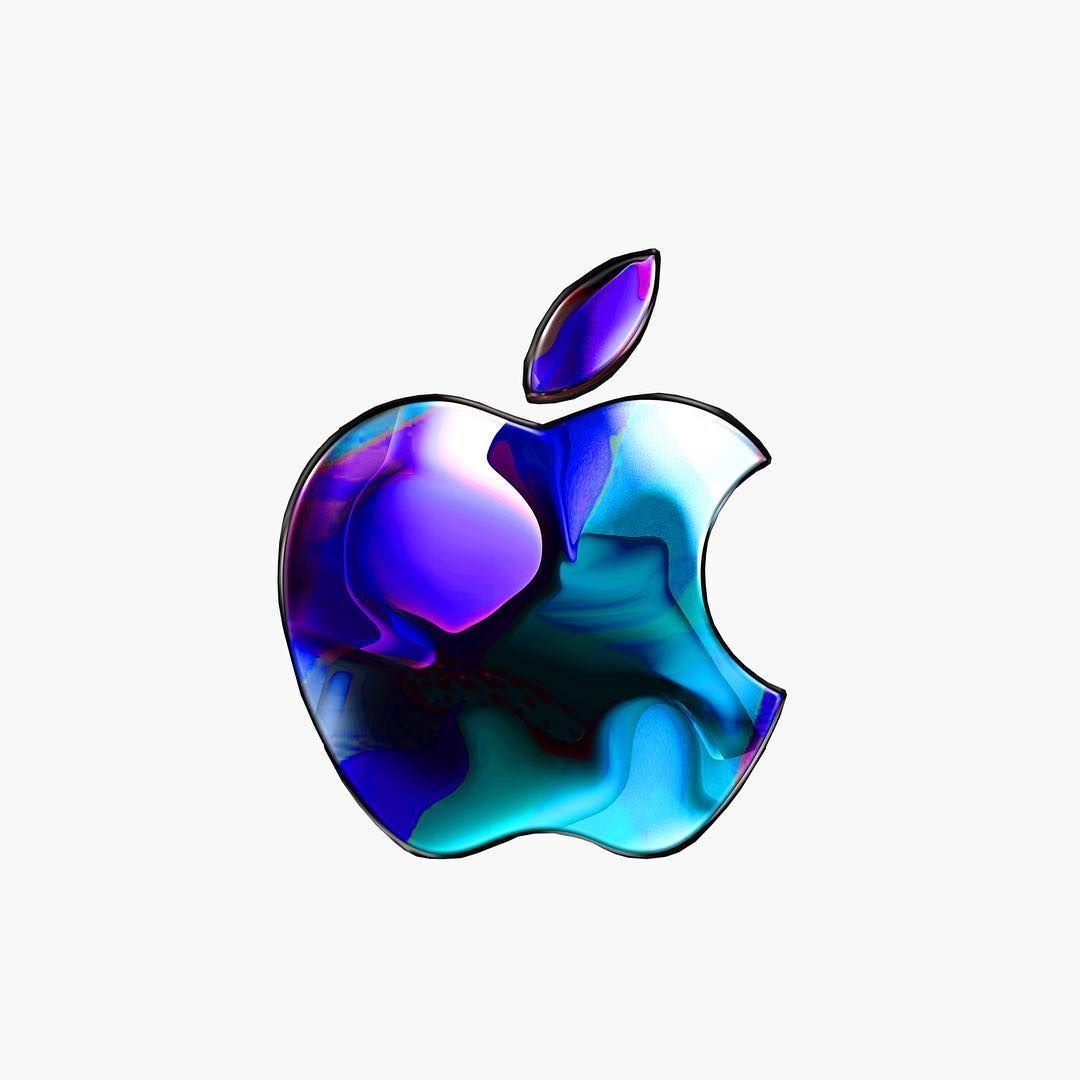 Apple Logo Art on Instagram: “Logo 20 • • #Apple #ThingsInMaking #AppleLogoArt • • © Apple Inc.”. Apple logo design, Apple logo, Apple logo wallpaper iphone