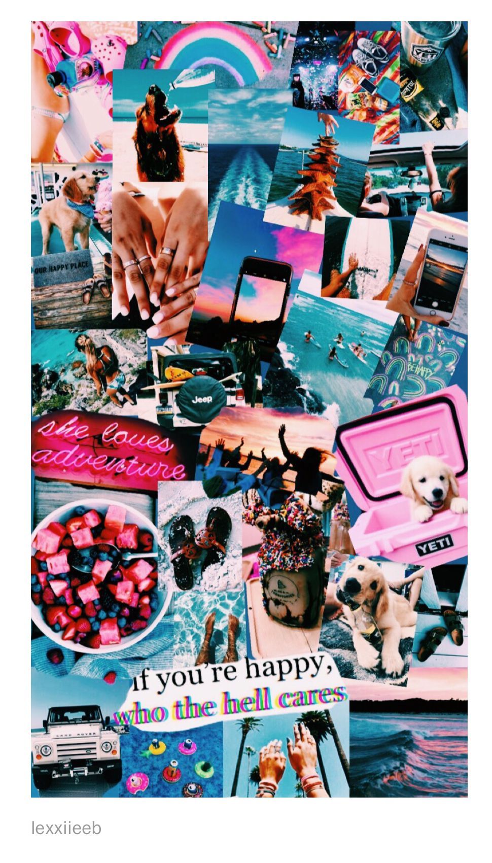 Summer Wallpaper Collage