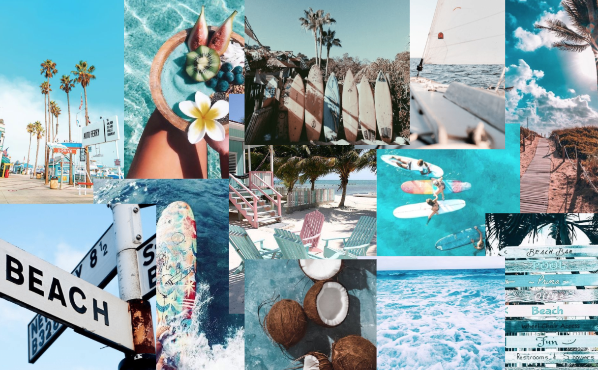 Collage Summer Wallpapers - Wallpaper Cave