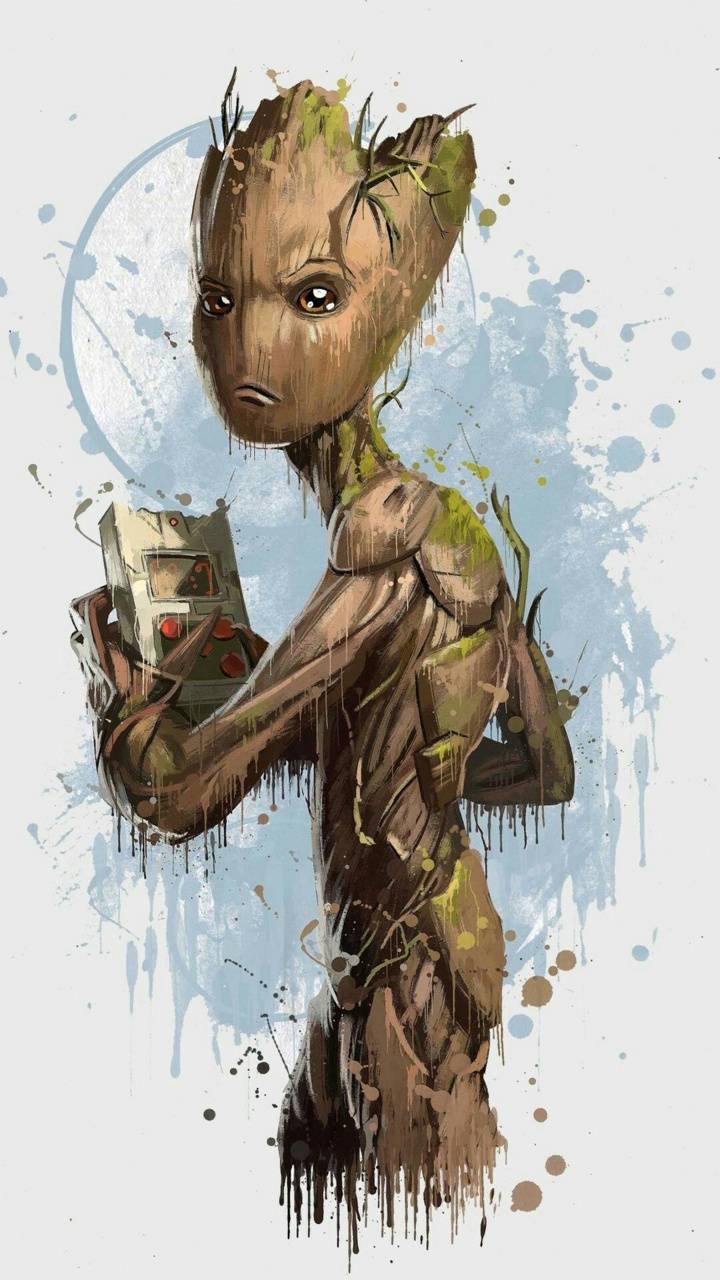 Angry groot wallpaper