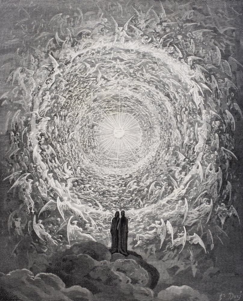 Posterazzi Paradiso By Dante Alighieri Canto Xxxi Lines 1 To 3 Poster Print By By Gustave Dore 1832 1883 French Artist And Illustrator, (13 X 16): Posters & Prints