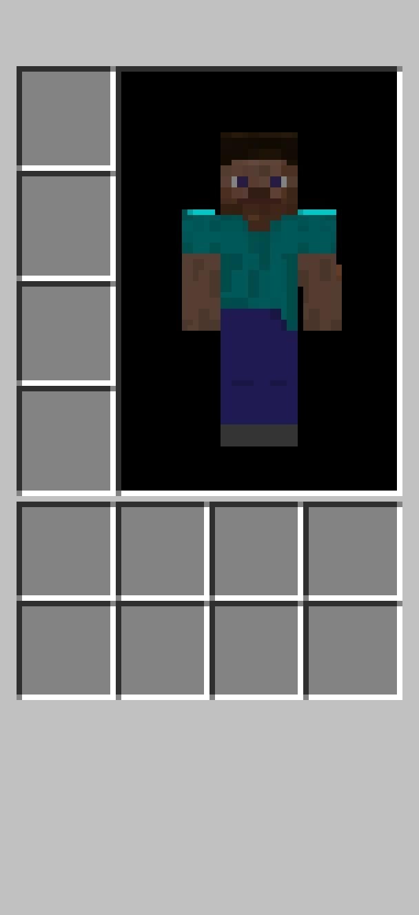 Custom Minecraft Wallpaper By Lukalot (with Working Inventory Slots) For IOS 14 [ Uploaded For U Rexydexy01 ]
