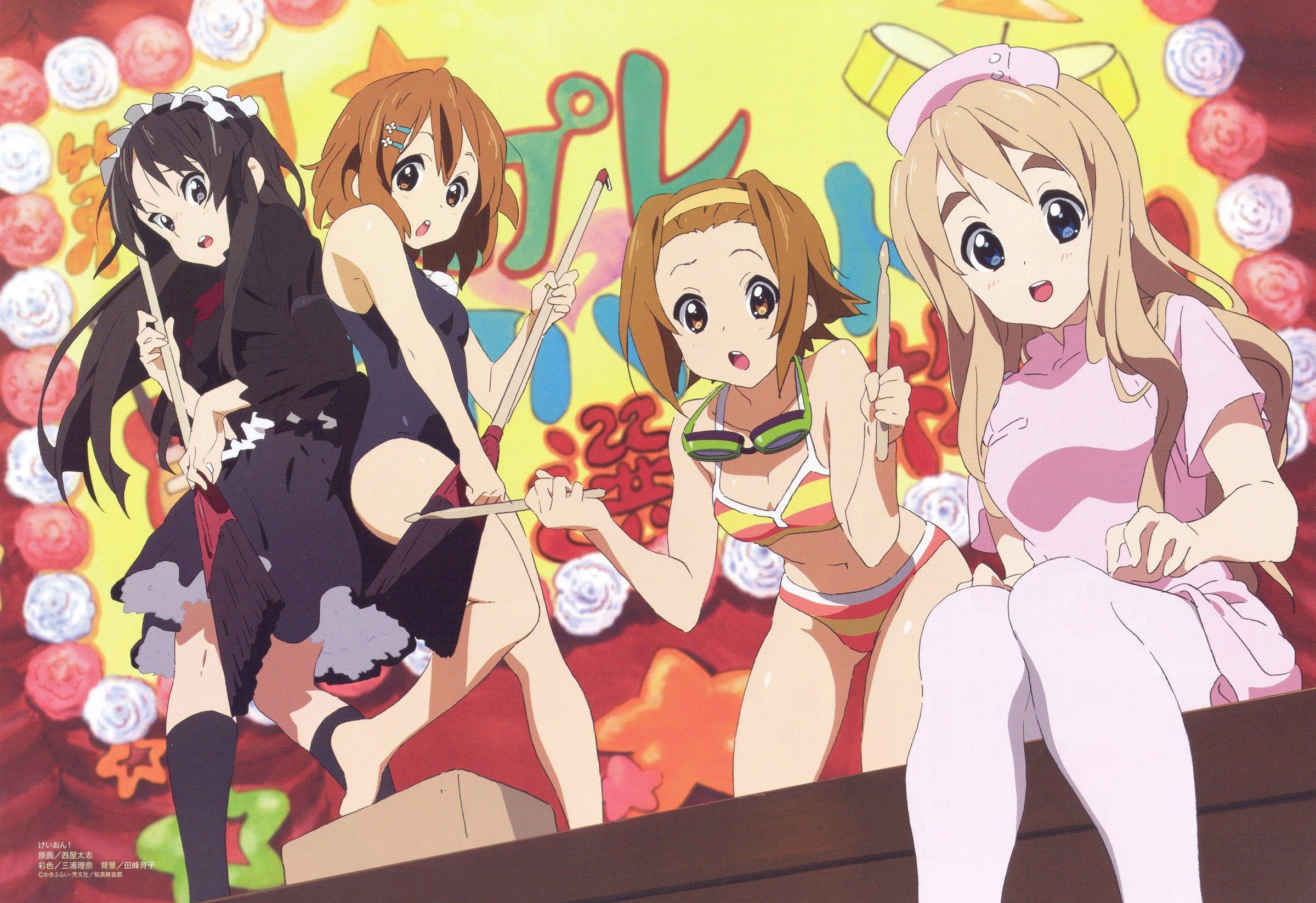 Anime K-ON! HD Wallpaper