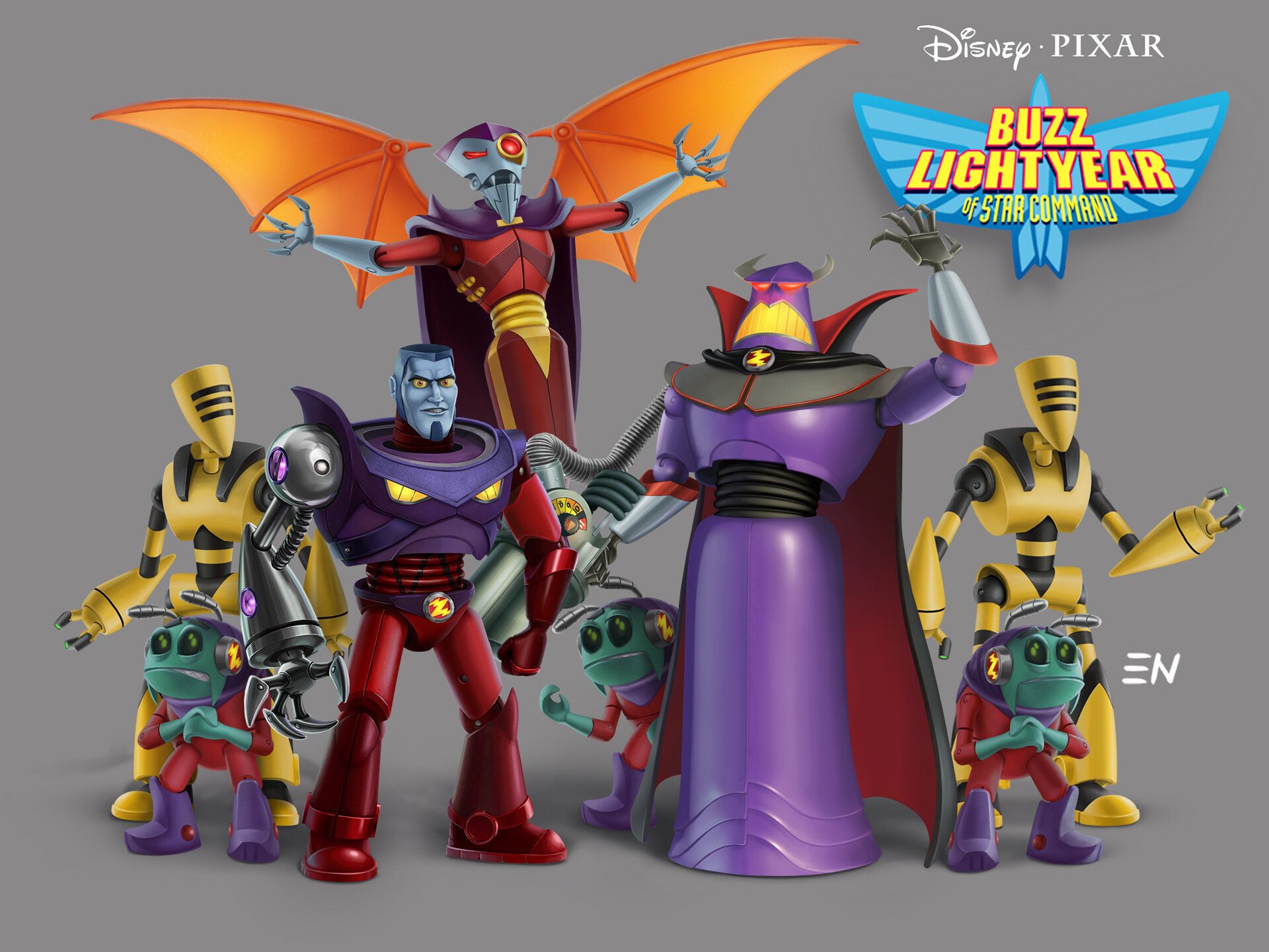 Zurg's Evil Command from Buzz Lightyear of Star Command (Pixar Toy Style), Eugene Napadovsky