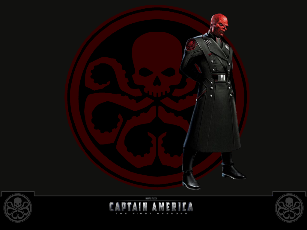 Captain America Red Skull Wallpaper