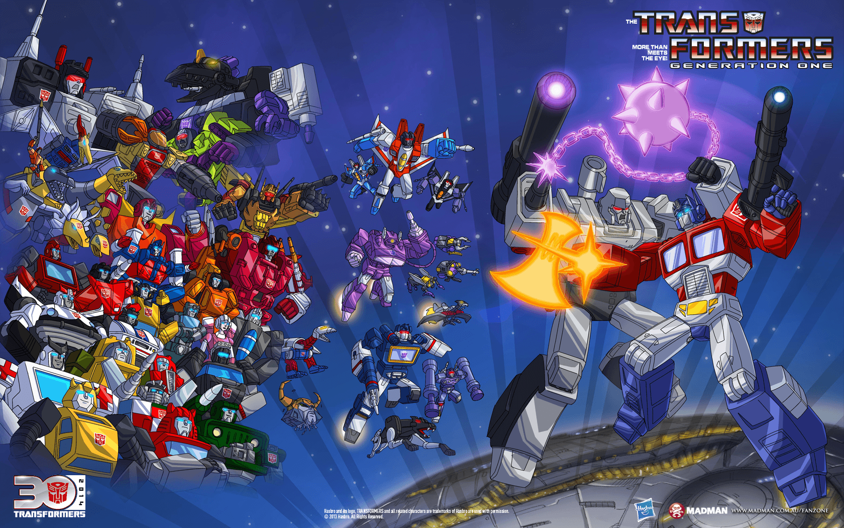Transformers G1 Desktop Wallpaper