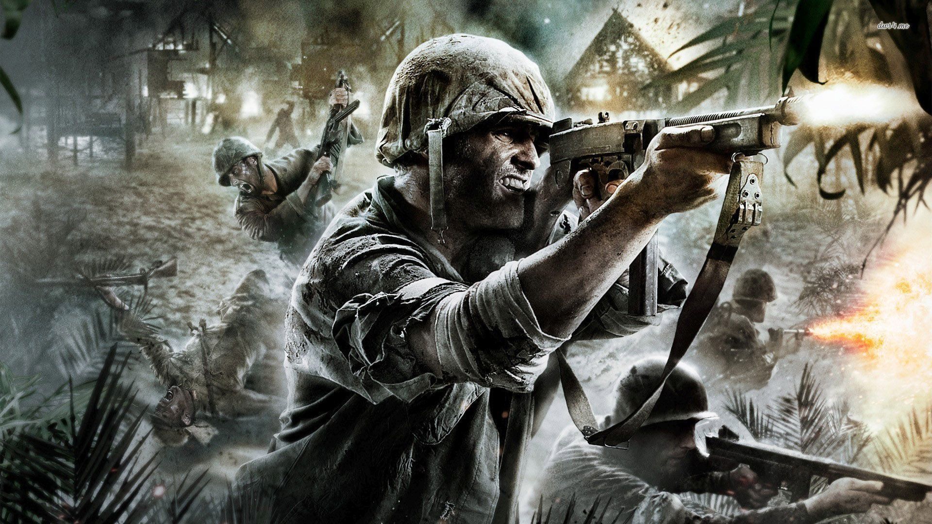 Call Of Duty Of Duty World At War Wallpaper 4k