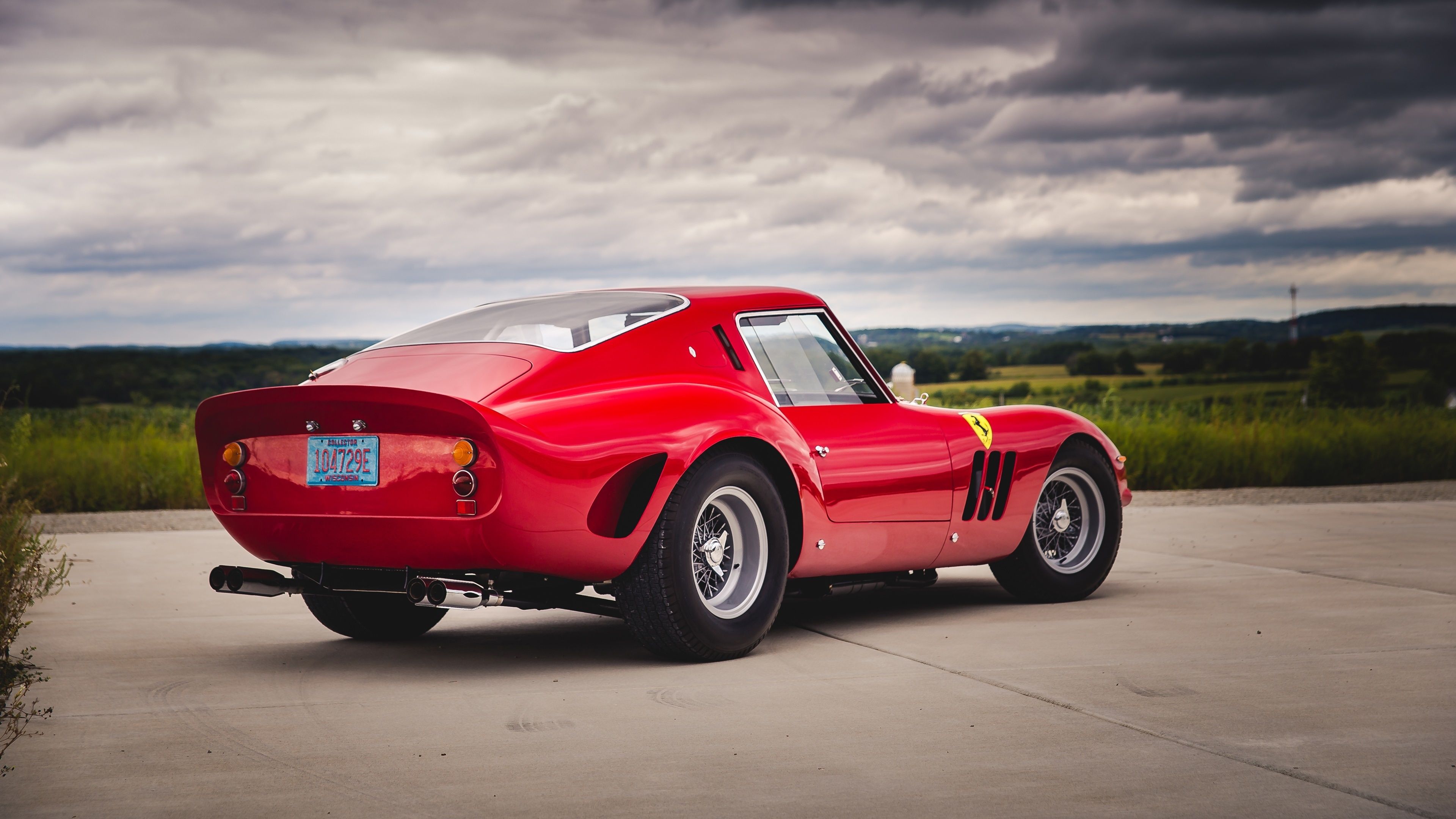 Download 3840x2160 wallpaper ferrari 250 gto, classic, sports car, red car, 4k, uhd 16: widescreen, 3840x2160 HD image, background, 23131