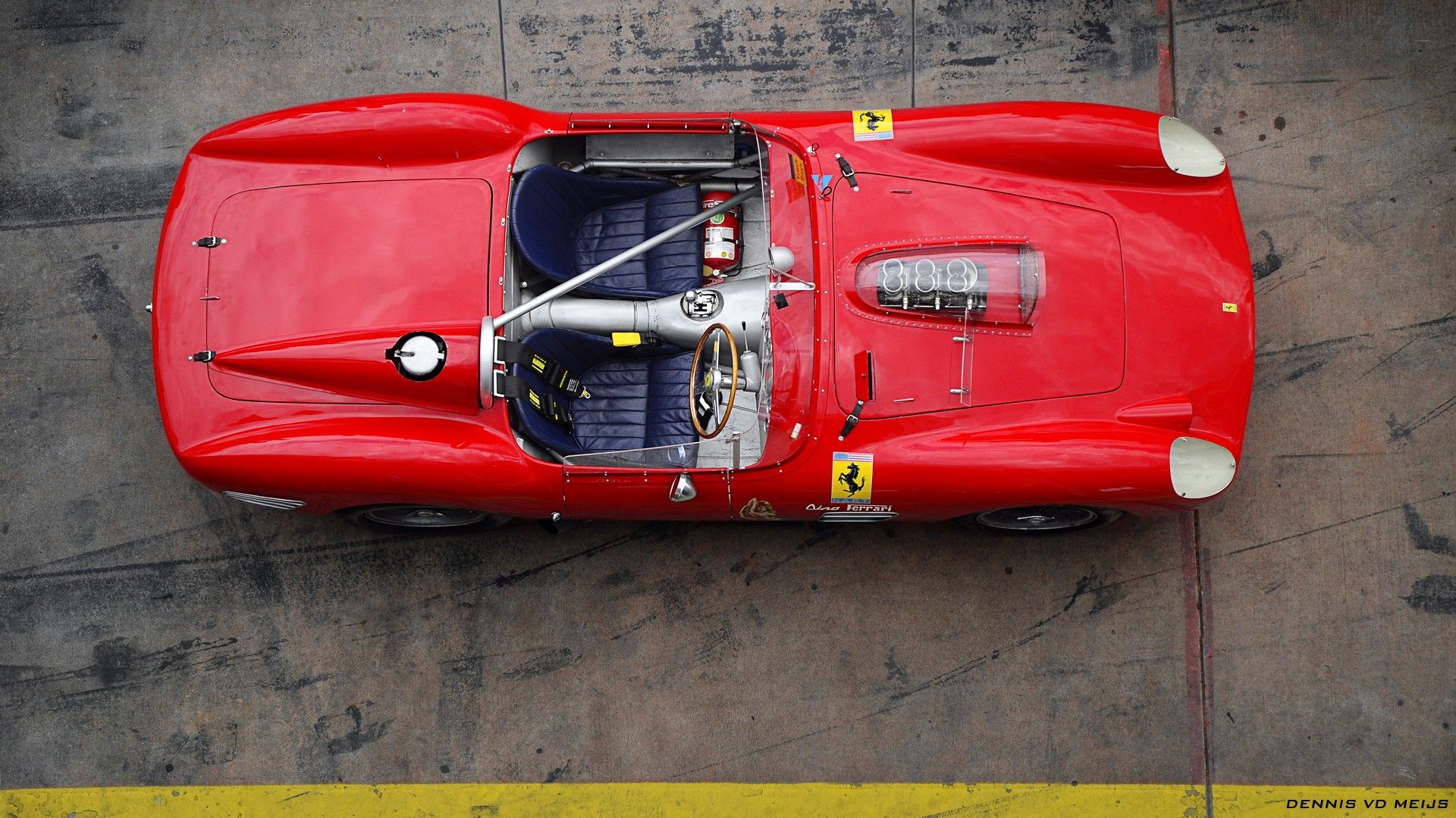 Classic Car Ferrari Race Car Wallpaper:1920x1080