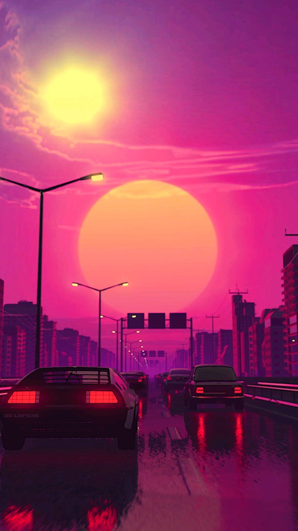 Reddit have any video wallpaper that are anime or lofi related or just have a c. Chill wallpaper, Vaporwave wallpaper, Scenery wallpaper