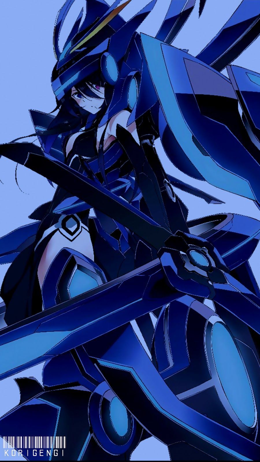 Yoruka Kirihime V2. Gadis animasi, Animasi, Gambar karakter