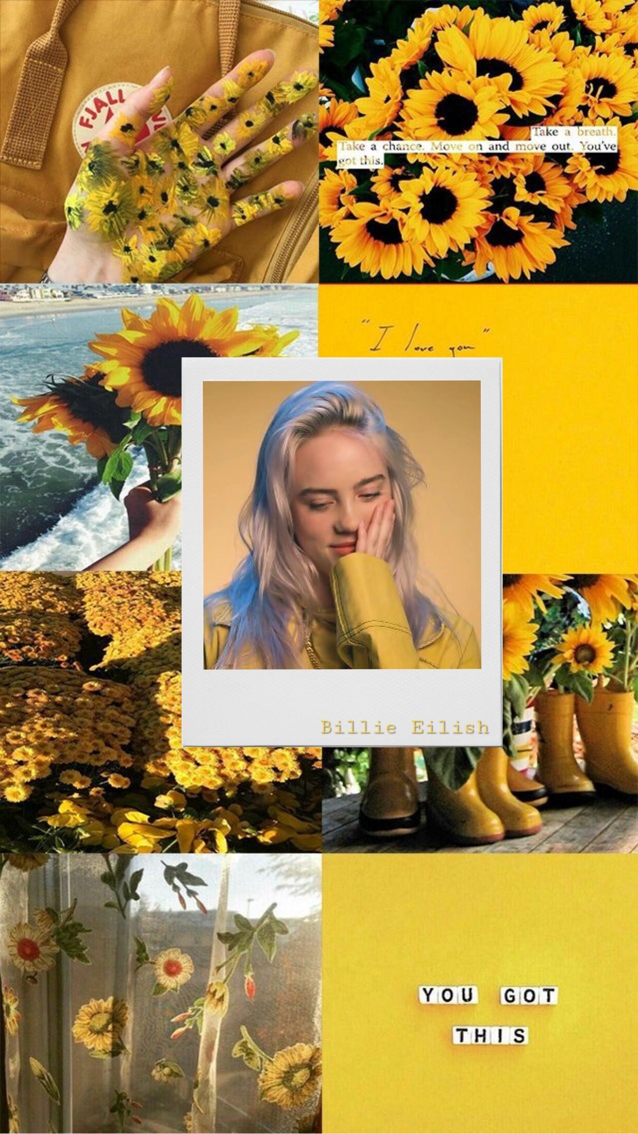 Billie Eilish Wallpaper Collage