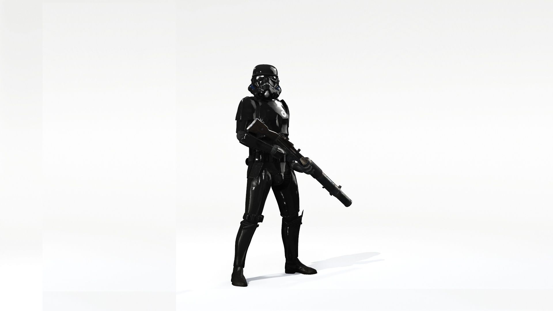 Desktop wallpaper star wars, minimal, video game, soldier, shadow trooper, HD image, picture, background, 78907a