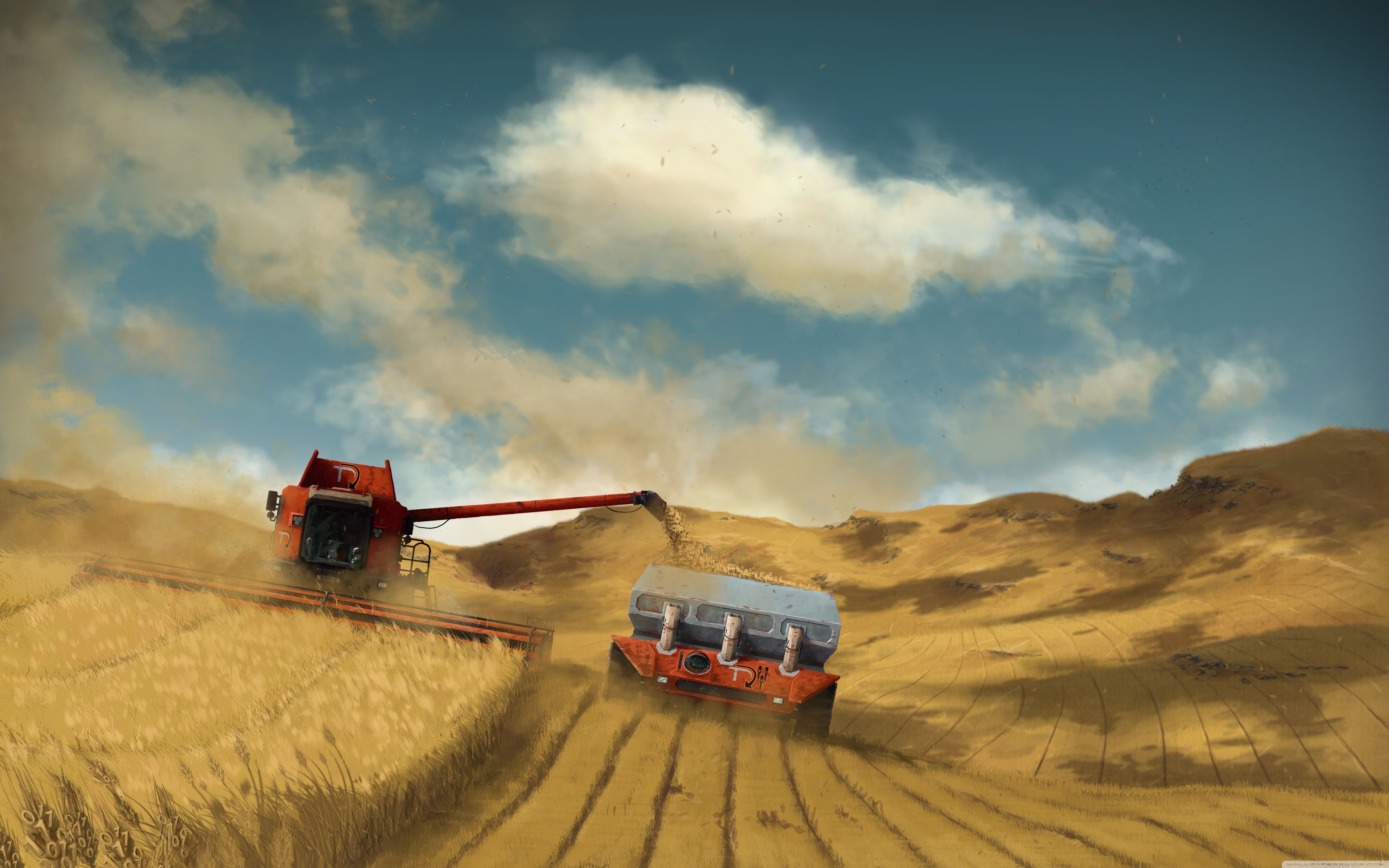 Harvest Ultra HD Desktop Background Wallpaper for 4K UHD TV, Multi Display, Dual Monitor, Tablet