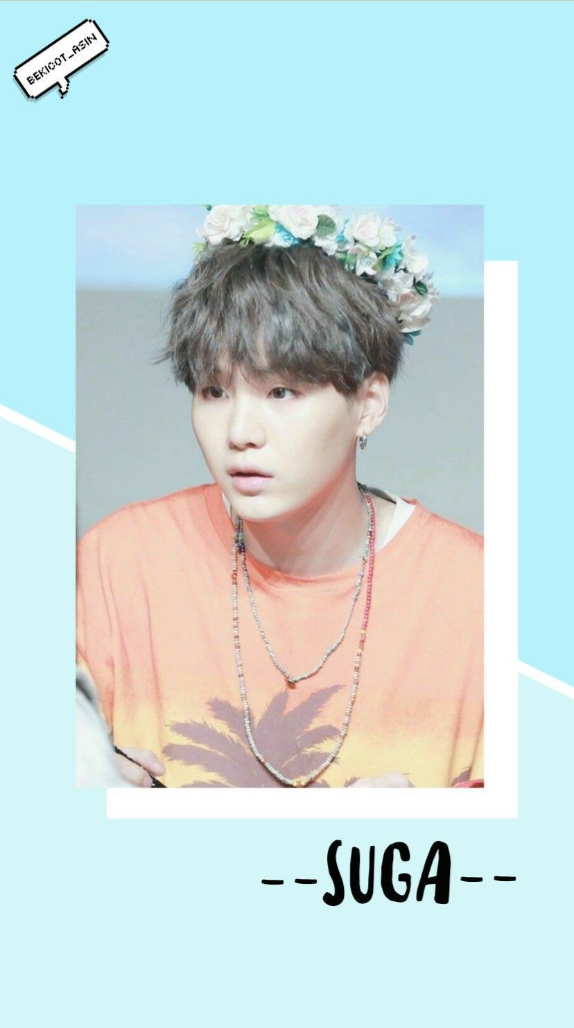 Suga BTS Cute Wallpaper