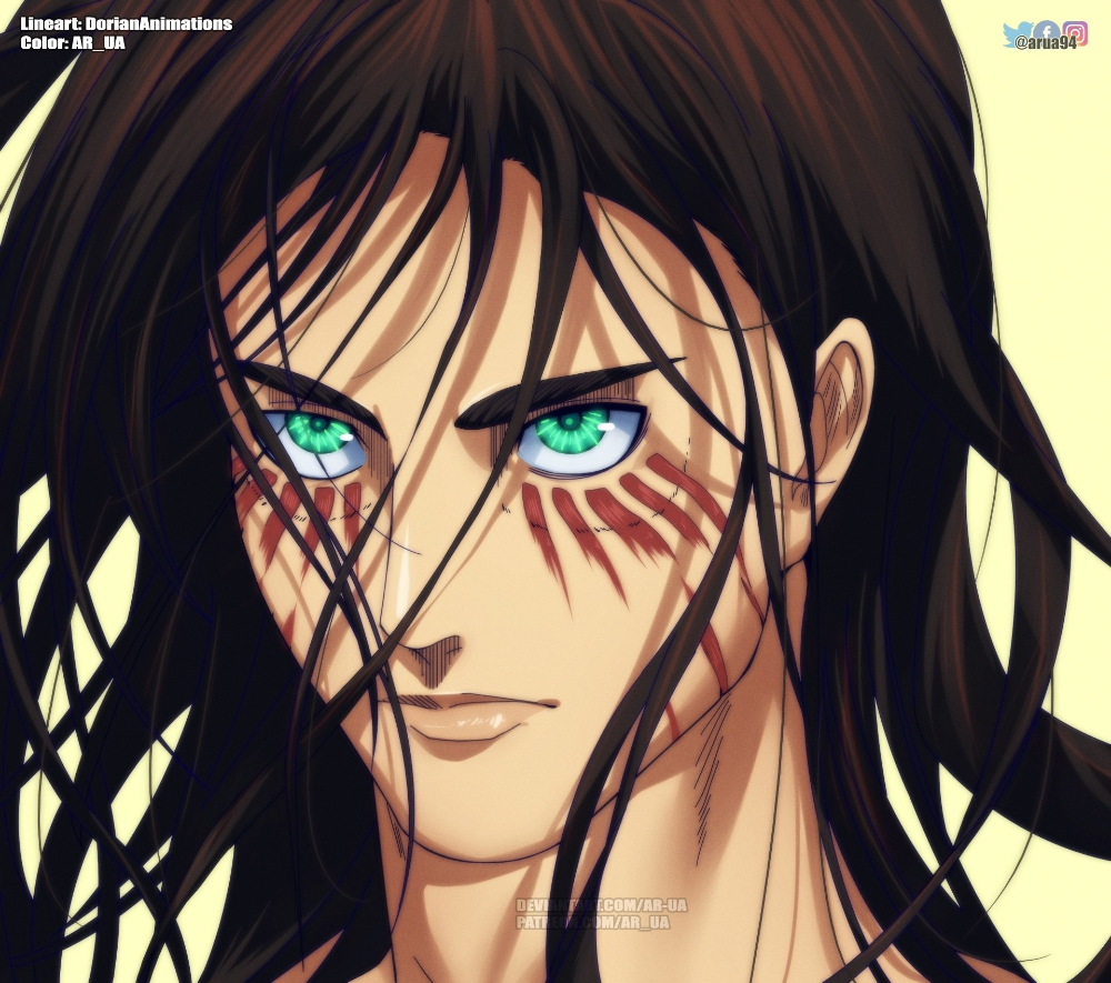 Eren Yeager Long Hair Wallpaper. Eyes wallpaper, Anime black hair, Long hair styles