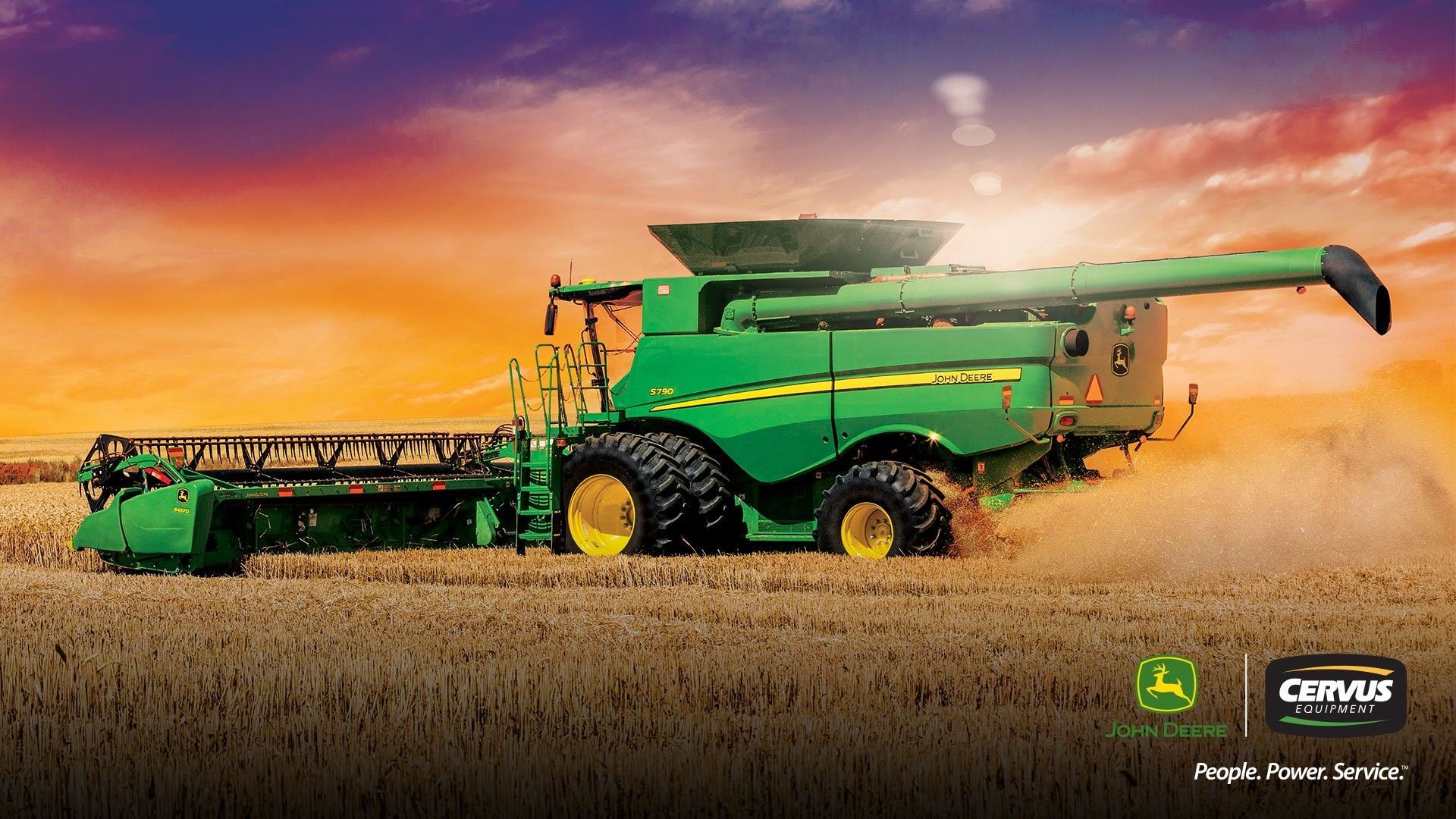 John Deere Combine Wallpaper Free John Deere Combine Background