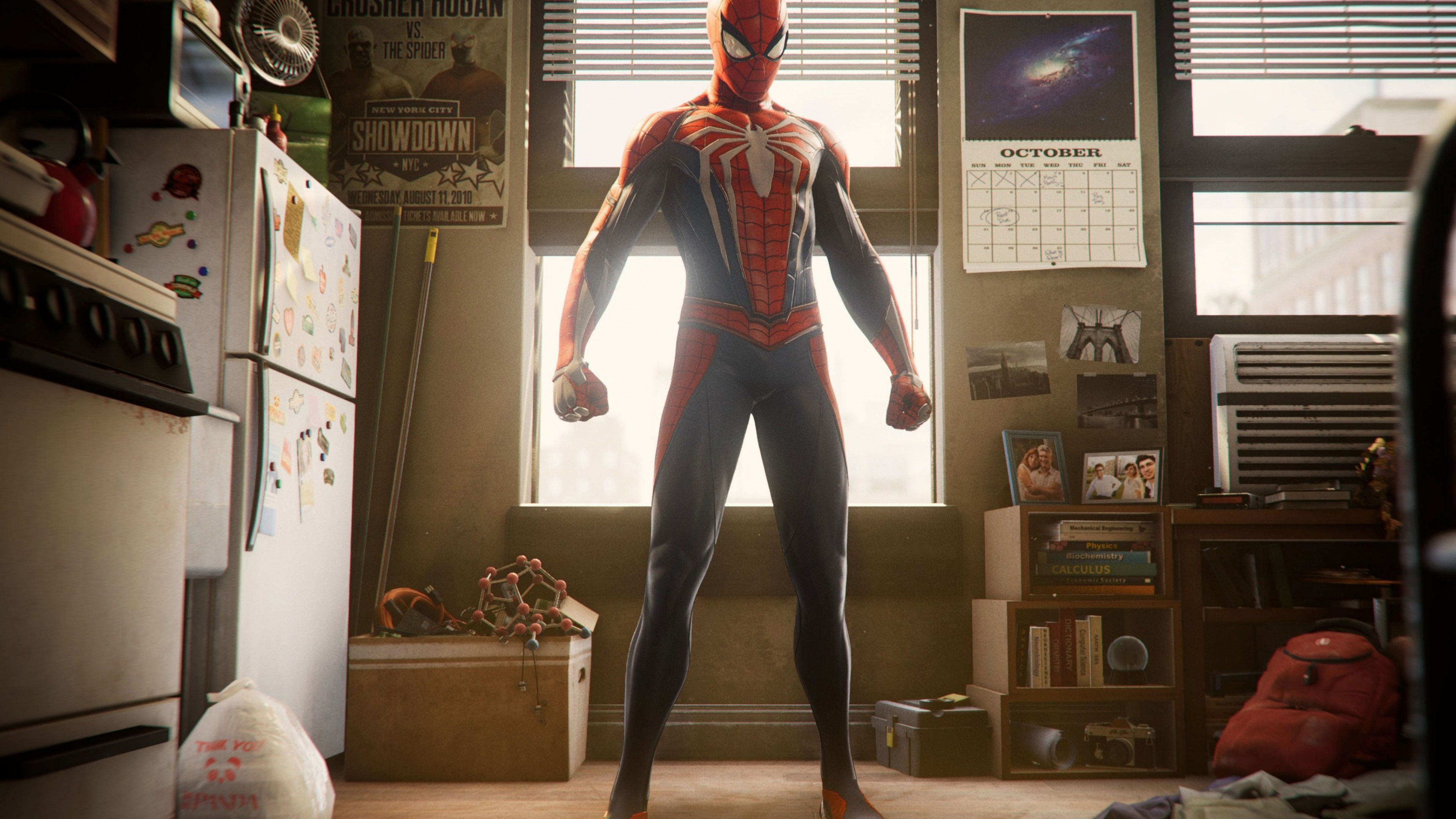 Wallpaper Marvel's Spider Man, Screenshot, Paris Game Week, 4k, Games
