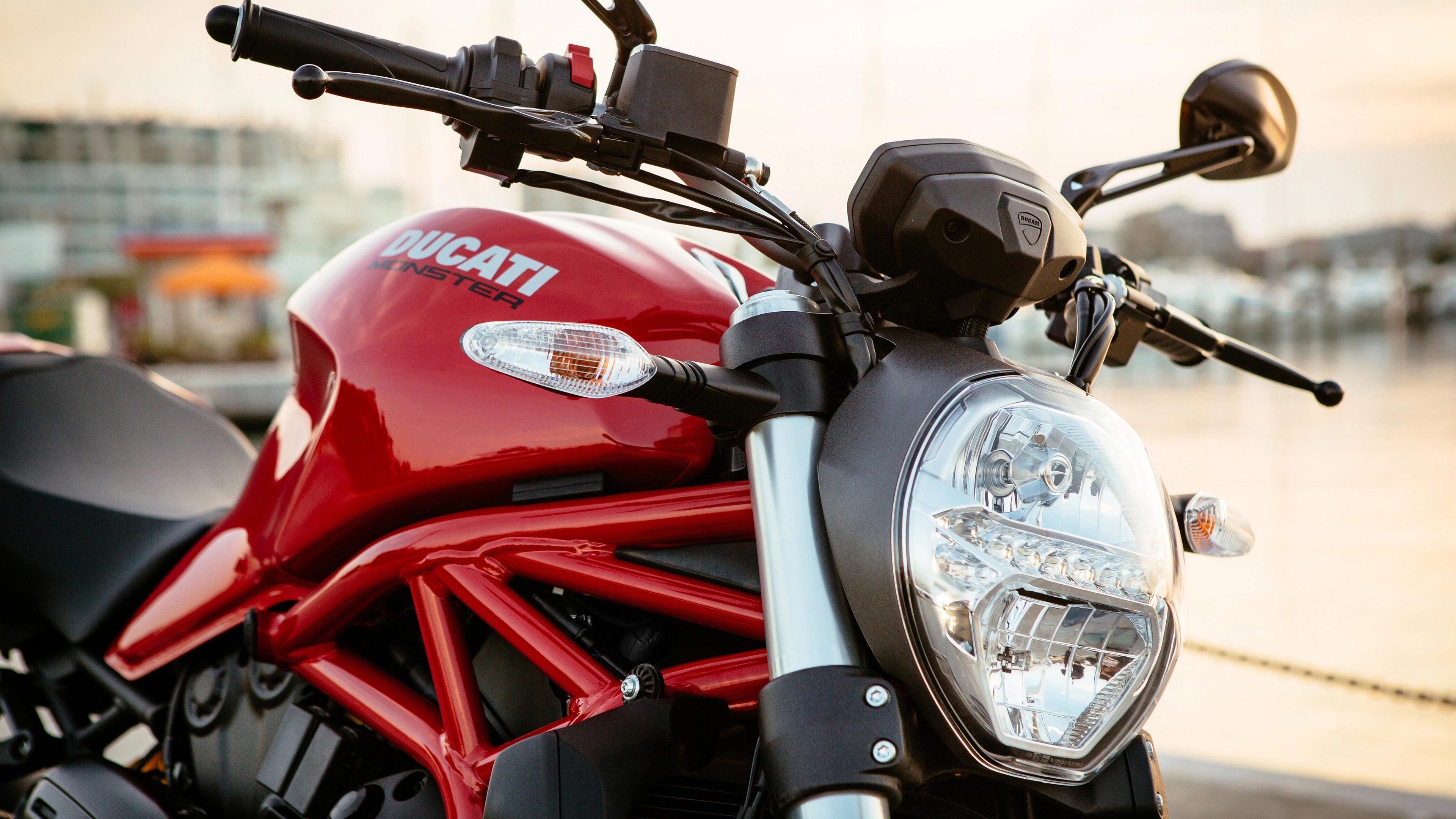 Wallpaper 4k Ducati Monster 821 2017 Side View 4k Wallpaper, Bikes Wallpaper, Ducati Monster Wallpaper, Ducati Wallpaper, Hd Wallpaper