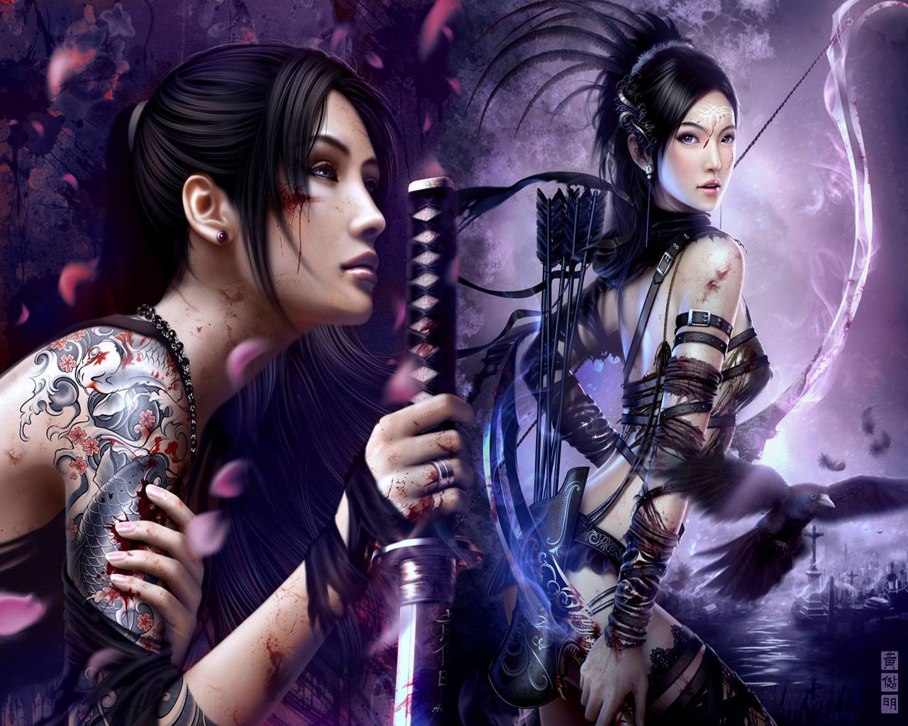 Chinese Female Warrior Wallpaper Free Chinese Female Warrior Background