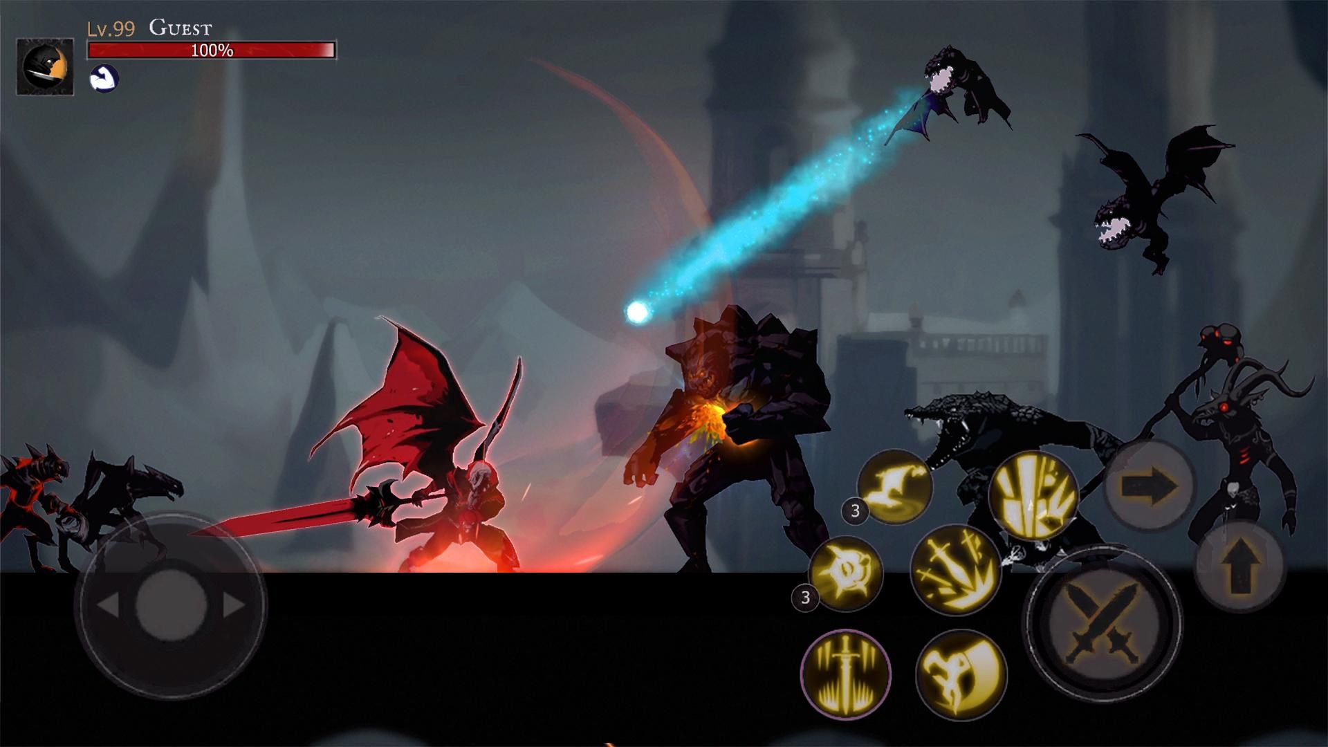 Shadow of Death: Dark Knight Fighting for Android