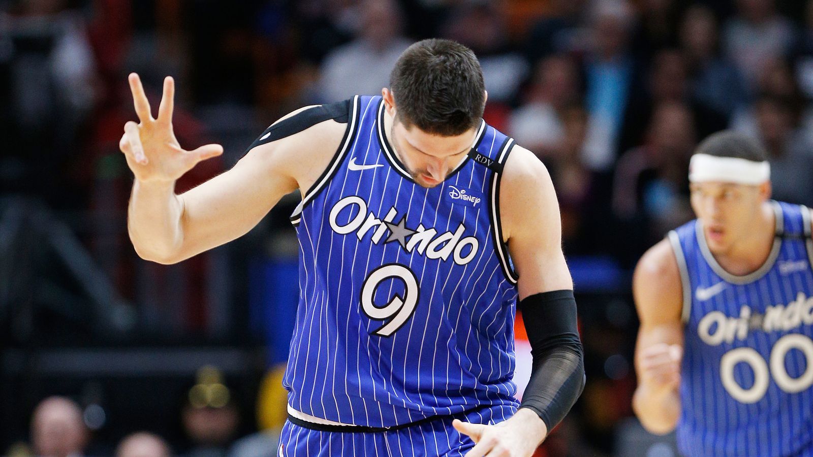Nikola Vucevic leads Orlando Magic into playoff places with win over Miami Heat