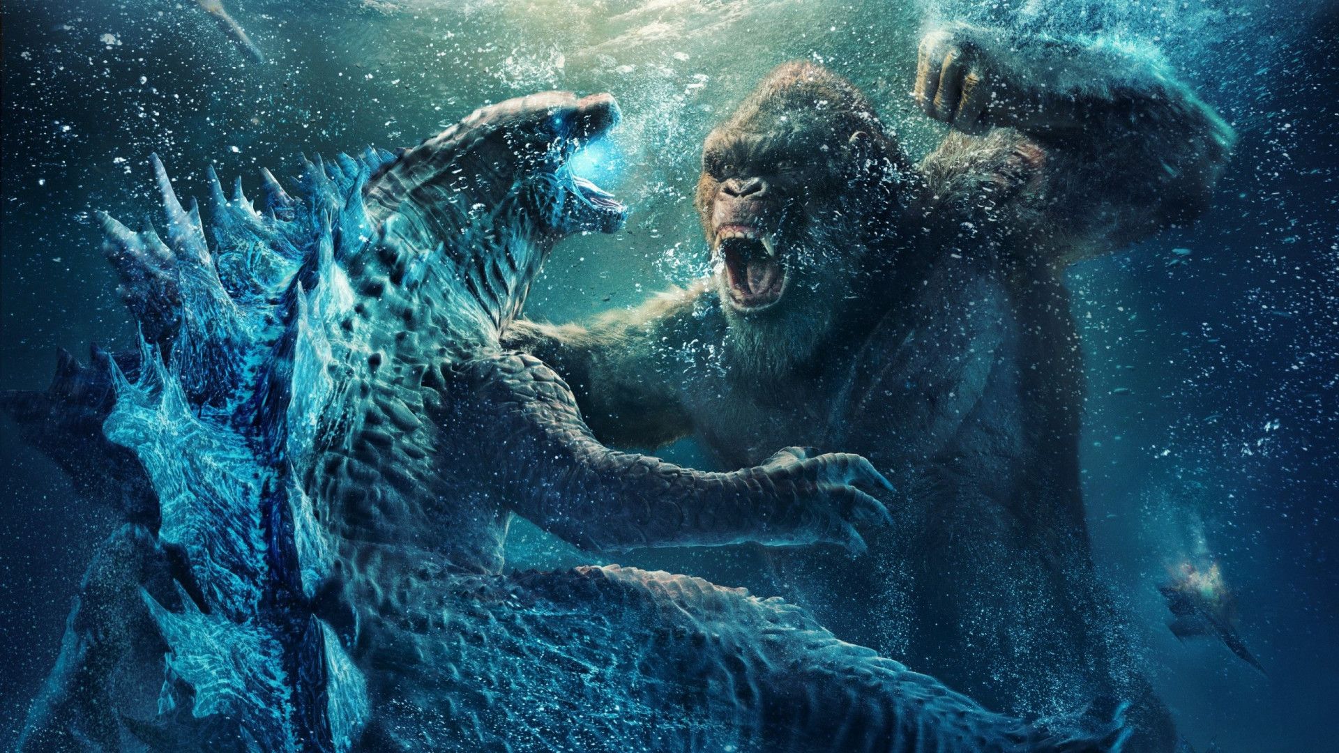 Download wallpaper: Godzilla vs Kong 2 1920x1080