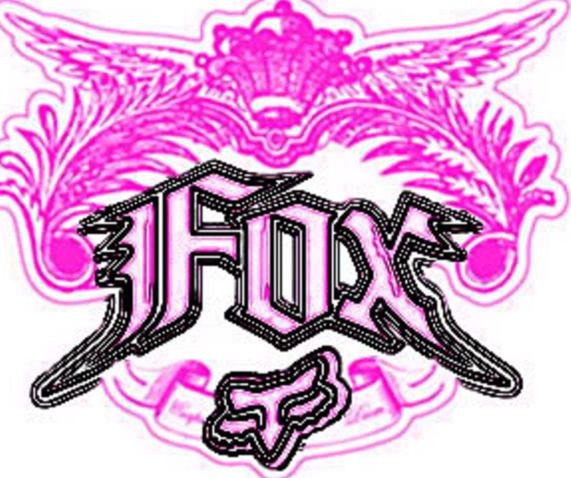 Pink Fox wallpaper