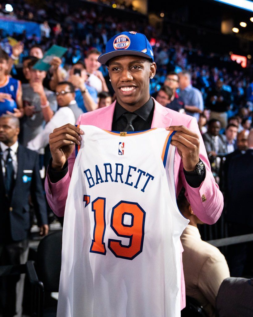 Download New York Knicks RJ Barrett Wallpaper