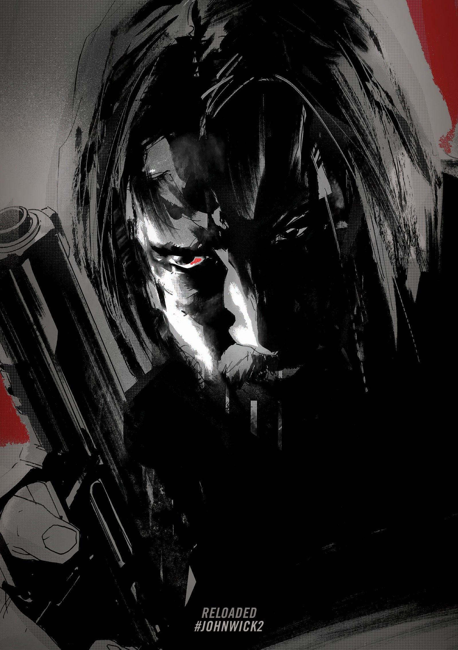 Keanu Reeves, John Wick, Movies, Artwork, John Wick Chapter 2 Wallpaper HD / Desktop and Mobile Background