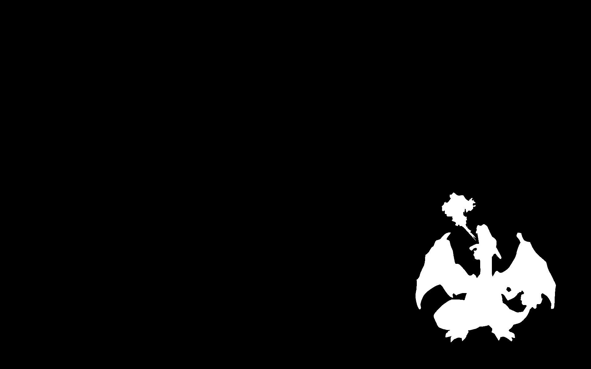 pokemon, Black, And, White, Charizard Wallpaper HD / Desktop and Mobile Background