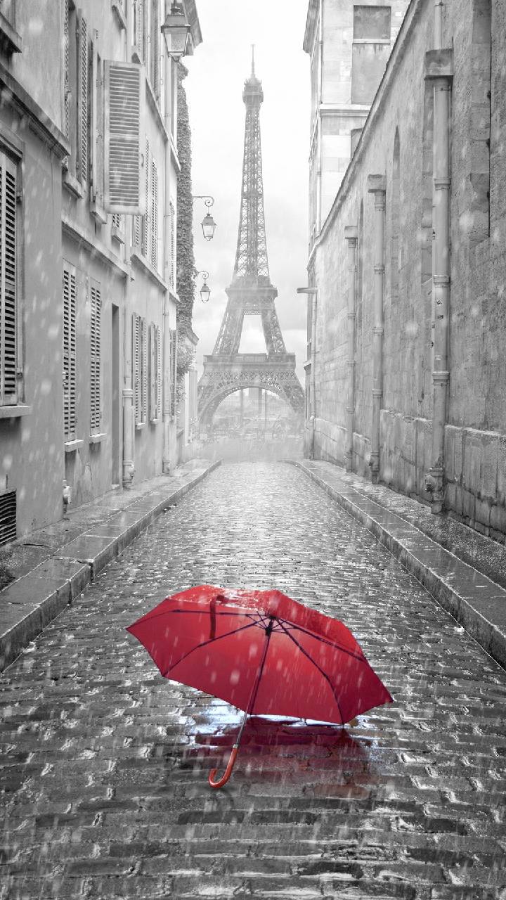 Rain in Paris Wallpaper Free Rain in Paris Background