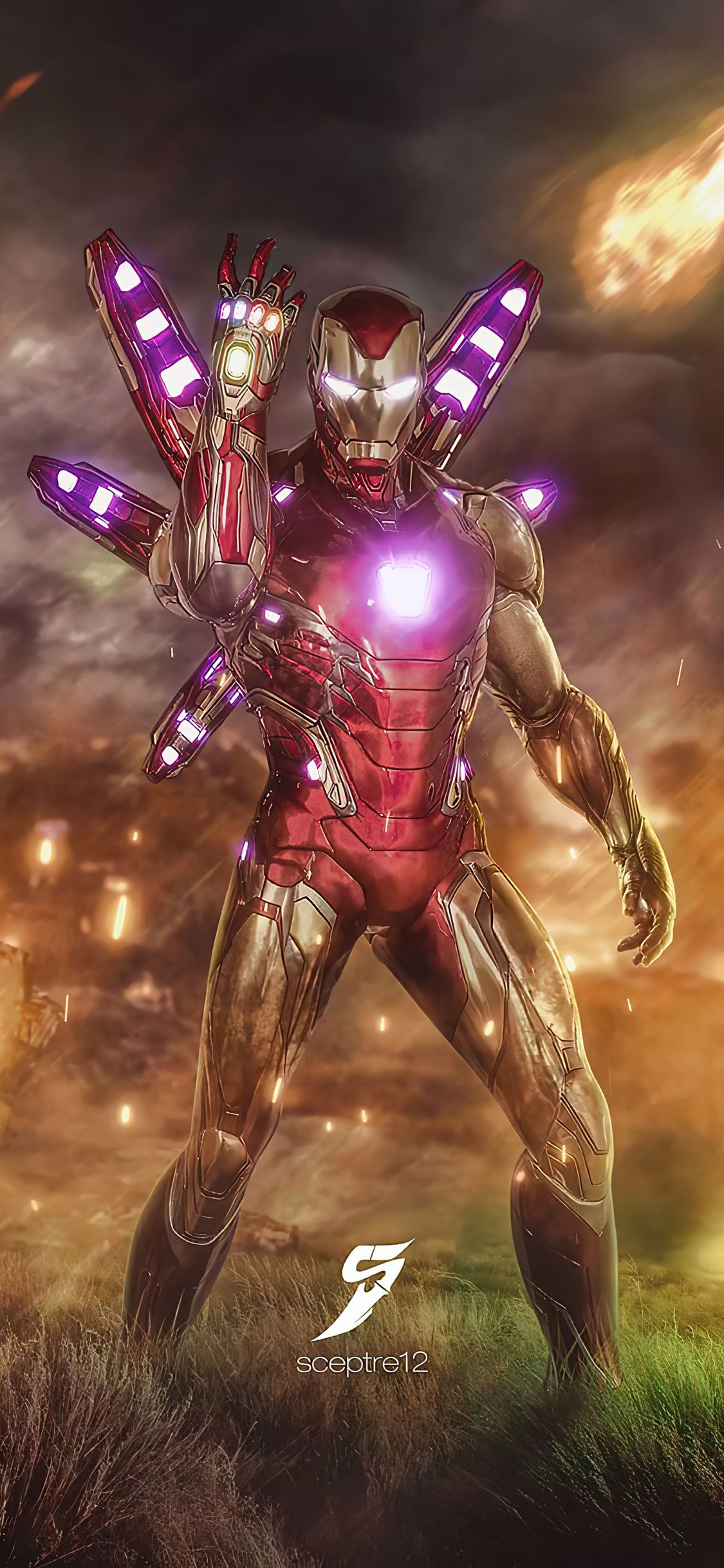 Nếu bạn là tín đồ của Người Sắt, hãy đến ngay với ảnh nền Iron Man