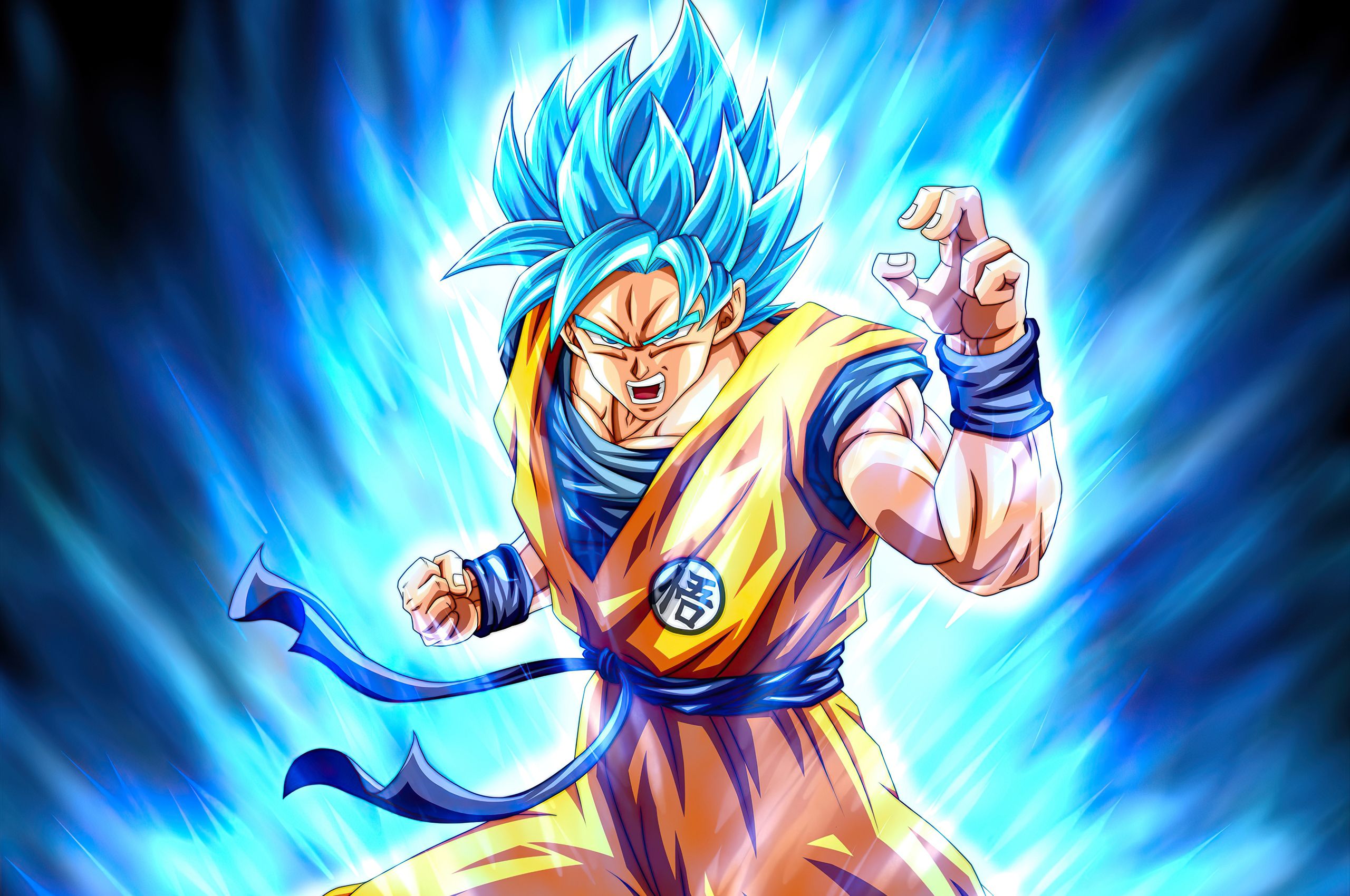 Goku Dragon Ball Super Saiyan Wallpaper For Chromebook