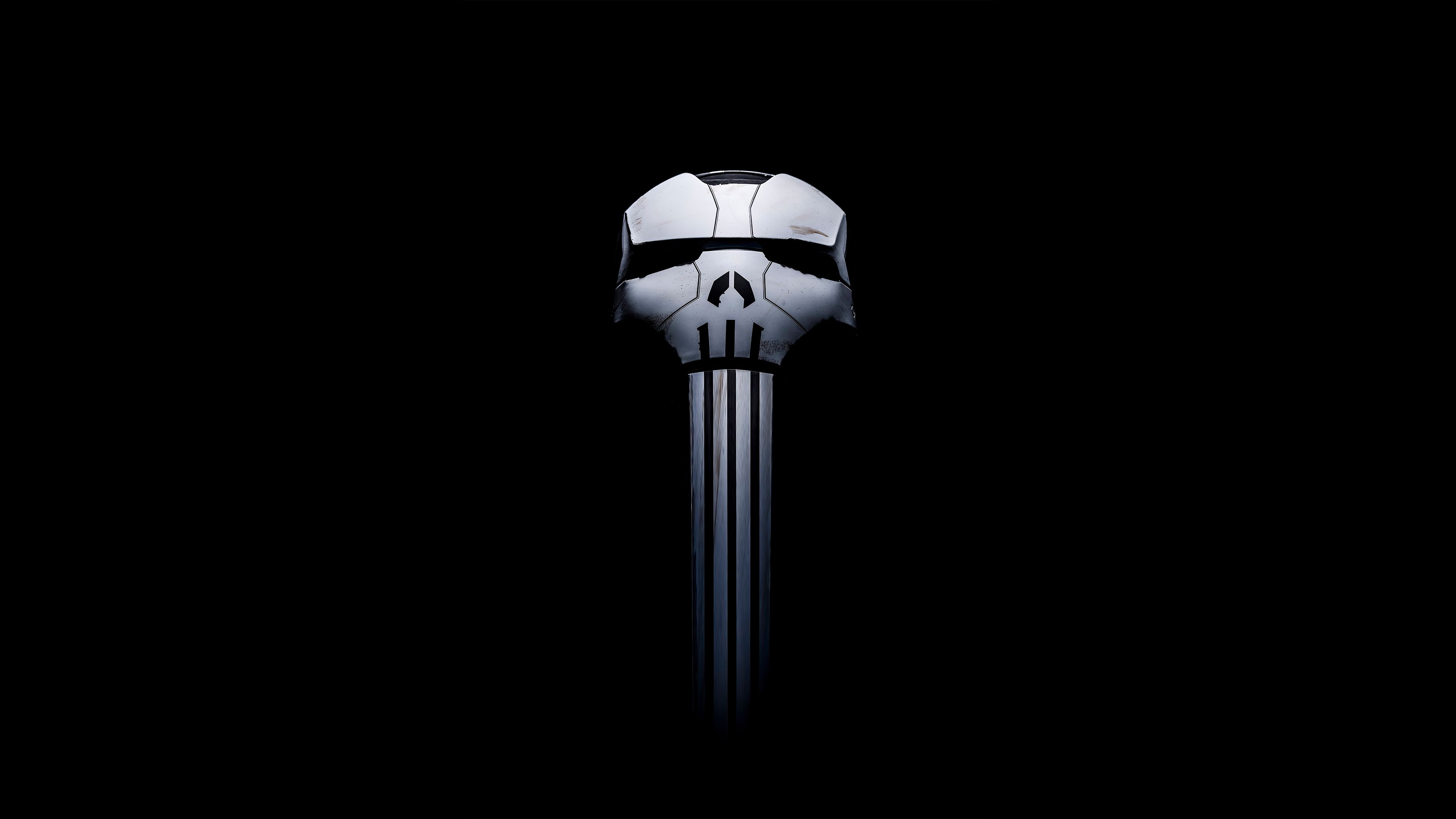 Punisher Logo 4k, HD Superheroes, 4k Wallpaper, Image, Background, Photo and Picture