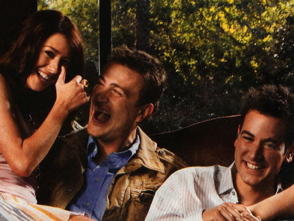 Lily, Marshall & Ted I Met Your Mother Wallpaper
