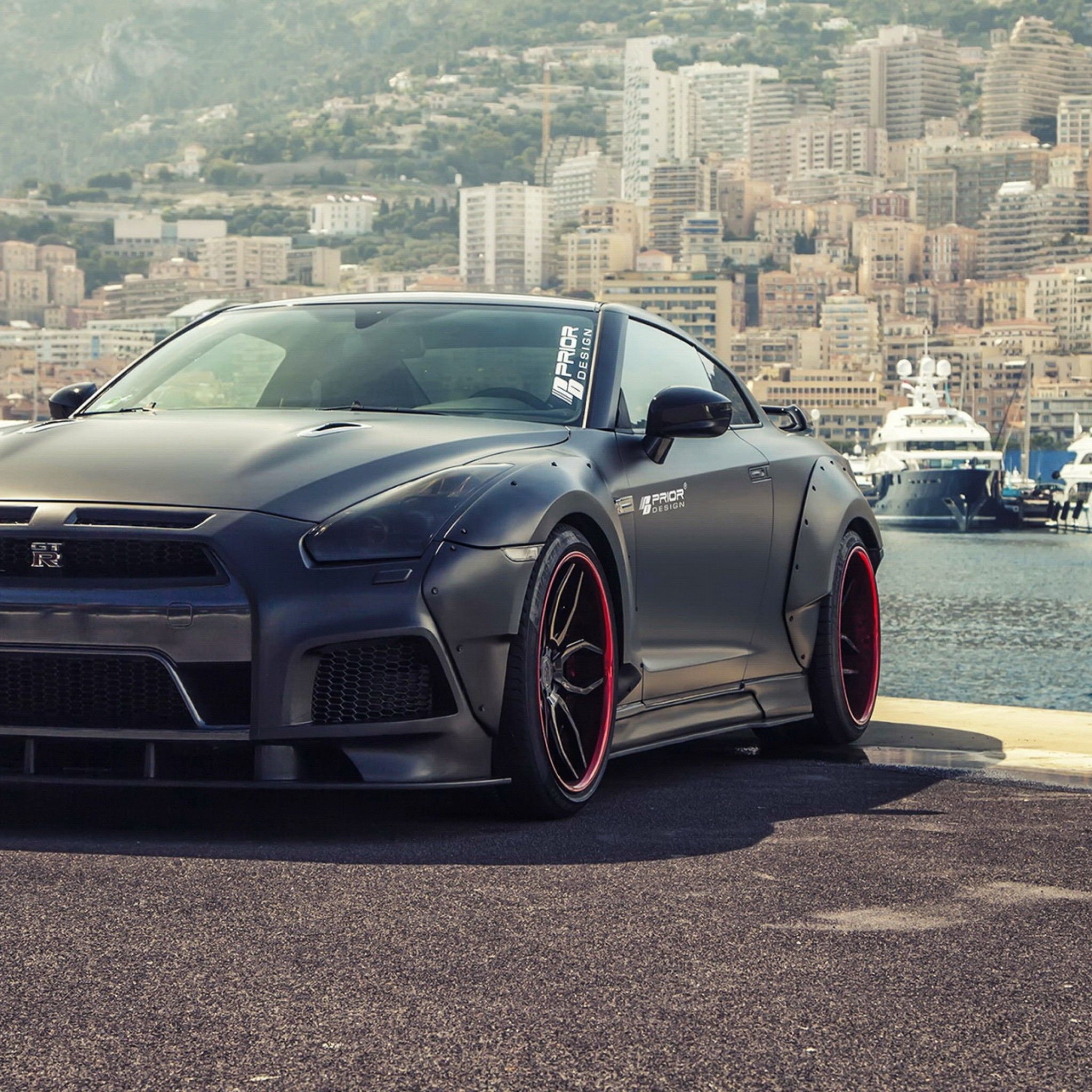 Black Nissan GTR Wallpaper