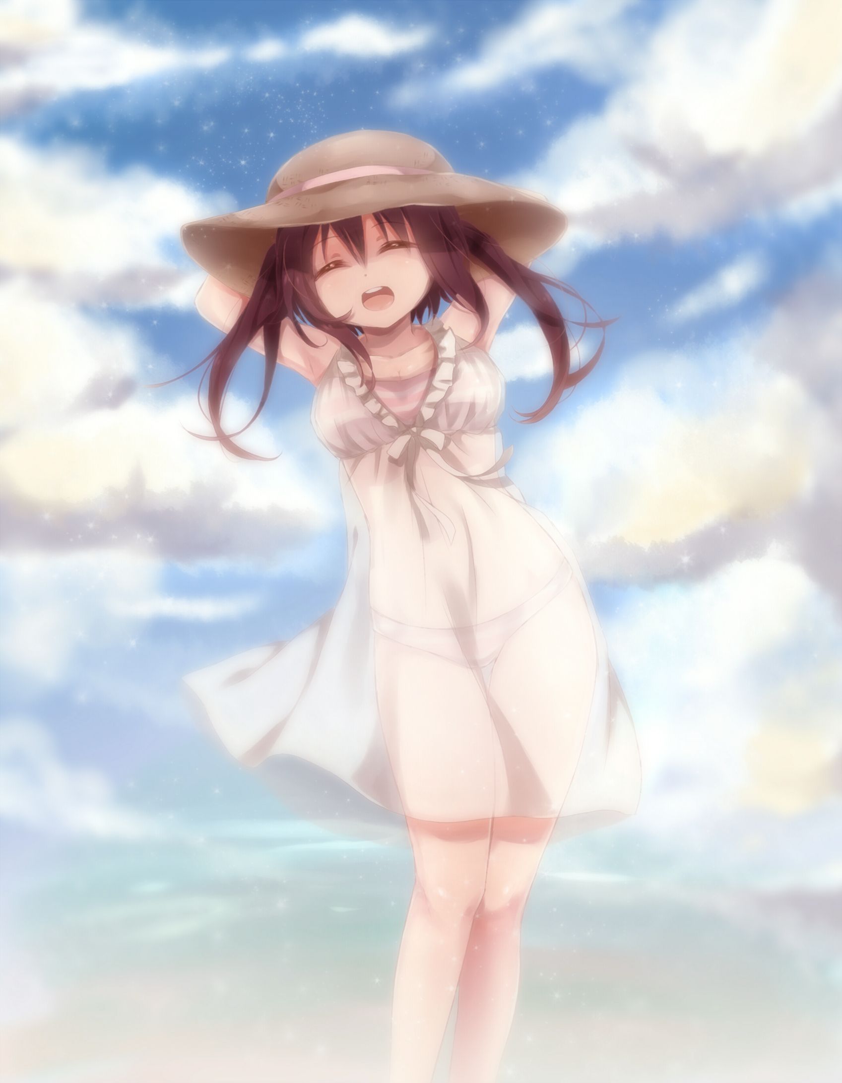 Wallpaper, Himouto Umaru chan, anime girls, Nana Ebina 1697x2183