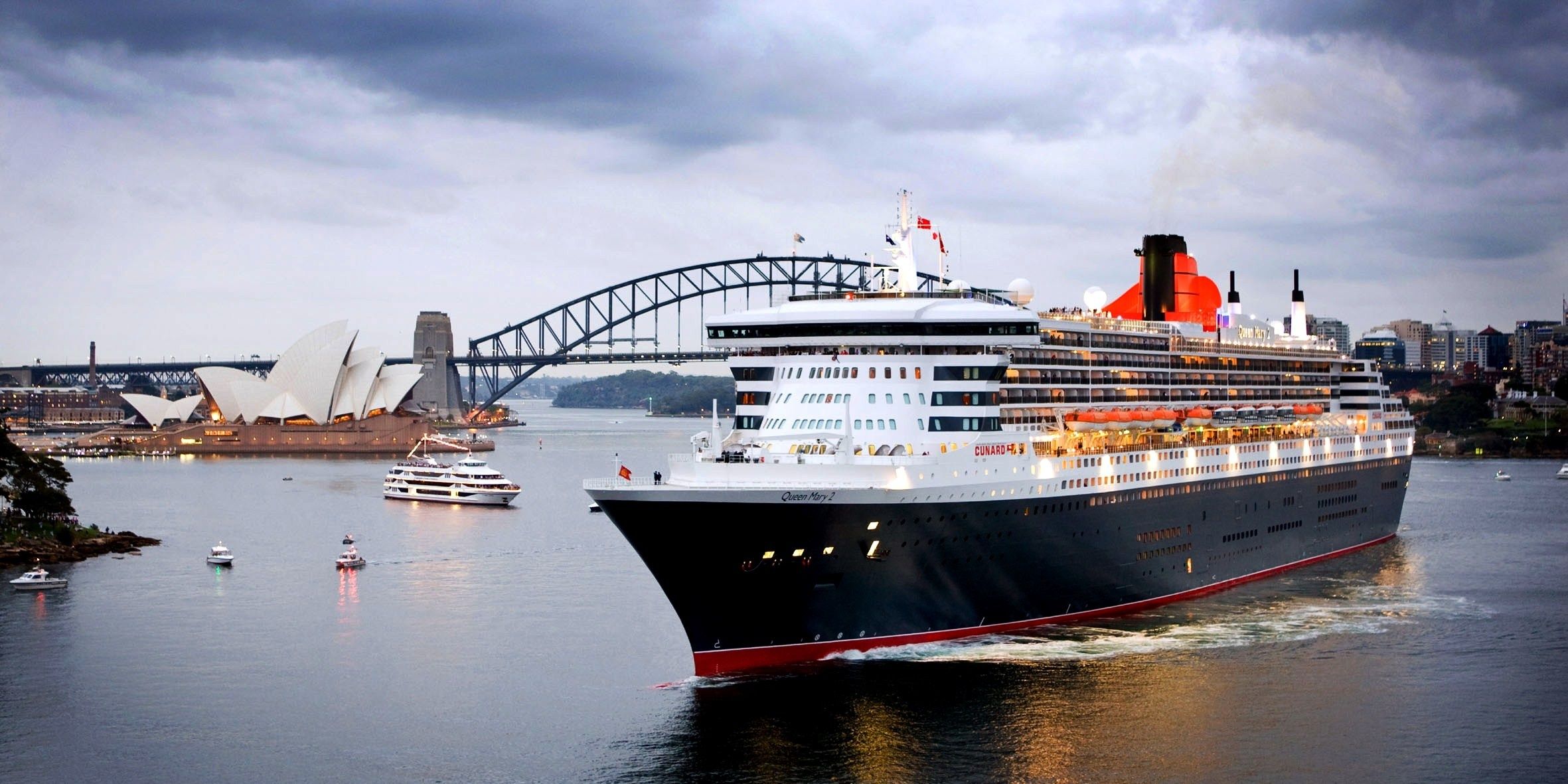 Wallpaper. Beautiful picture. photo. picture. ship, cruise liner, Liner, Queen Mary the city