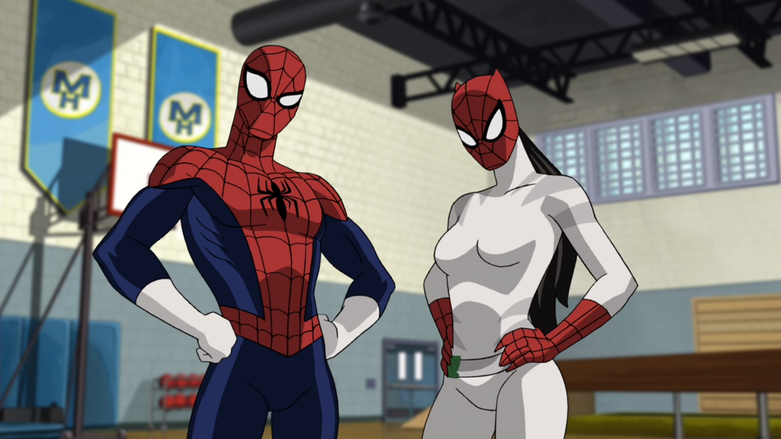 SpiderMan and White Tiger