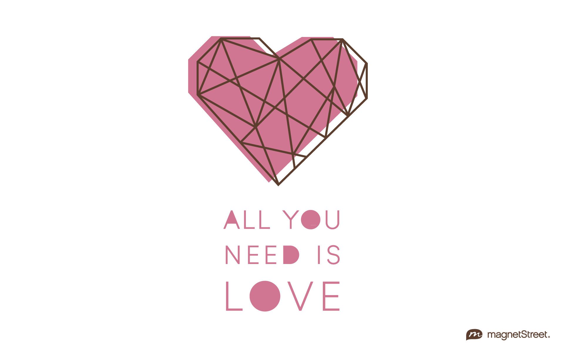 Valentine's Day Wallpaper {+ 20 Cheap Date Ideas}. Magnetstreet Wedding Blog
