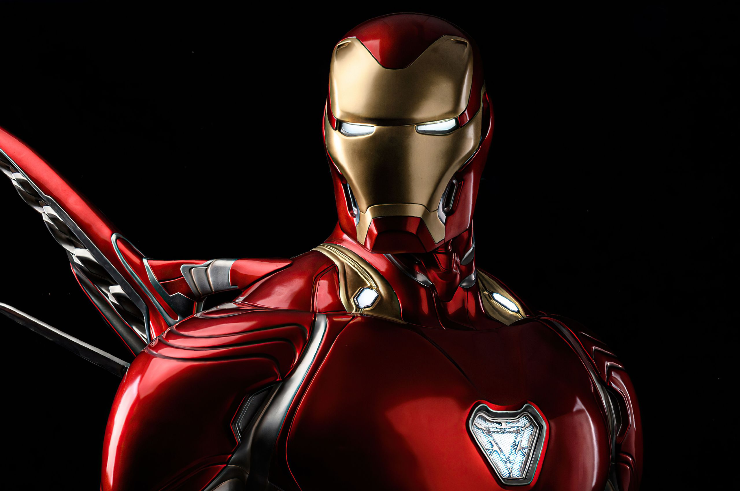 Iron Man Glowing Eyes 4k Chromebook Pixel HD 4k Wallpaper, Image, Background, Photo and Picture