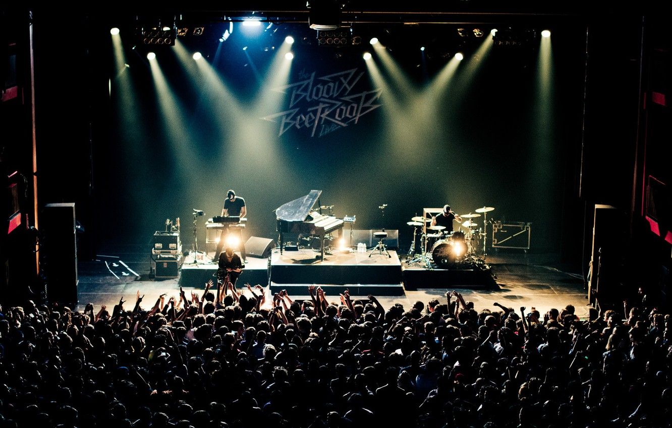Wallpaper Music, Concert, Music, The Bloody Beetroots, Live Performance image for desktop, section музыка