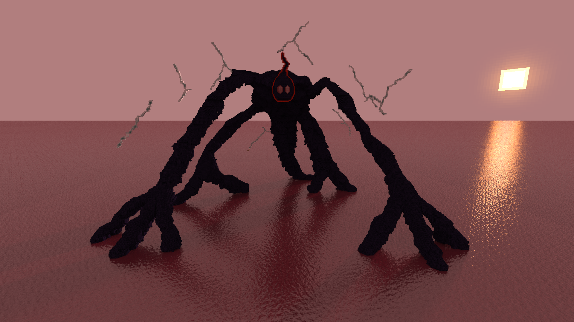 Tried Replicating A Drawing Of The Mind Flayer From Stranger Things. Even Tho Its Not Looking Like What I Wanted, It Was Fun