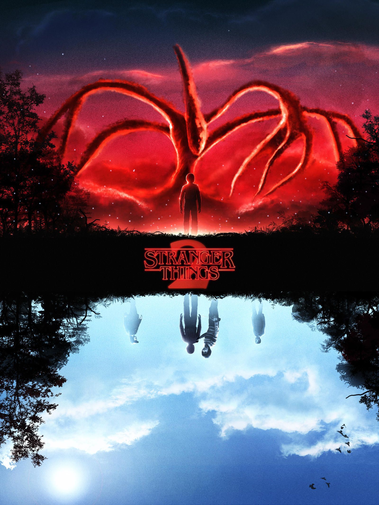 Stranger Things 2 by Noble-6. Stranger things poster, Stranger things monster, Stranger things aesthetic