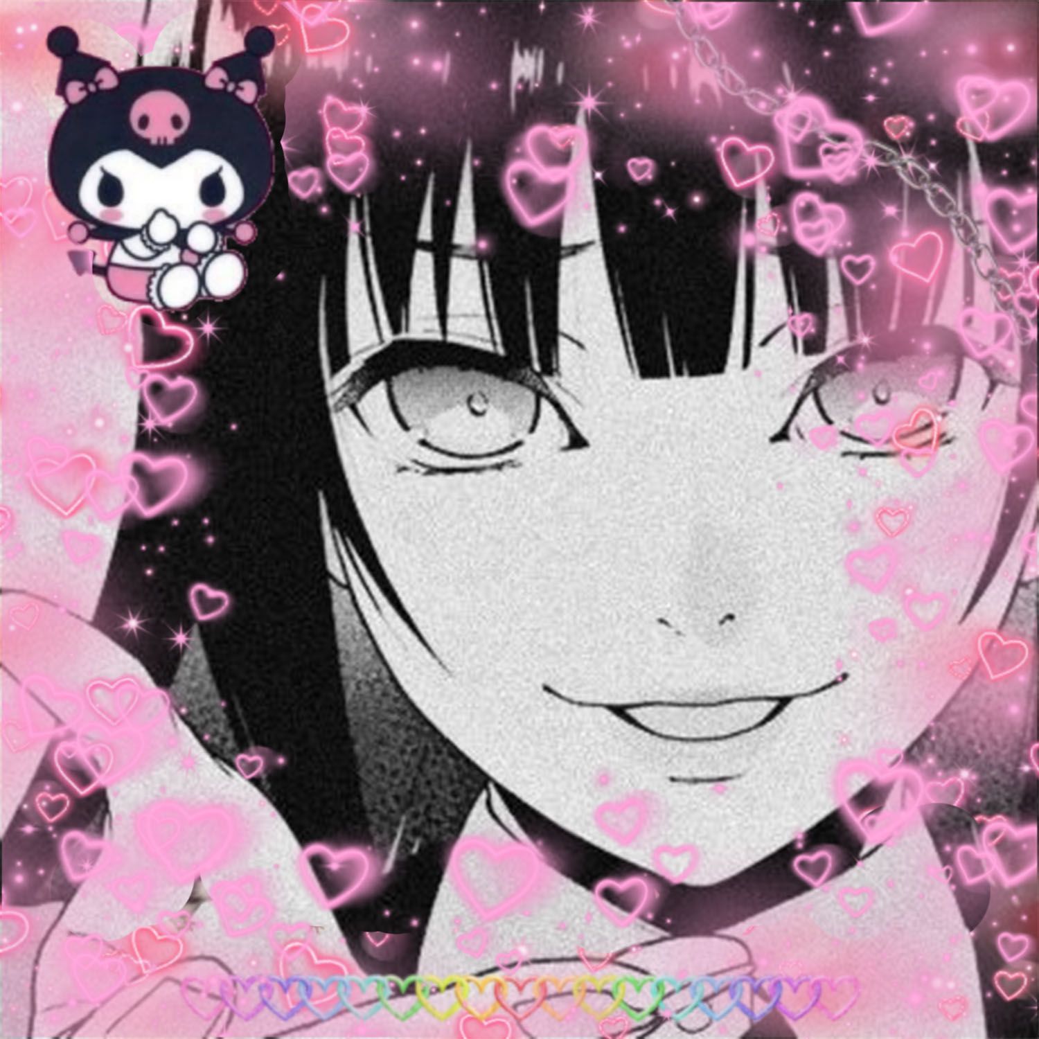 yumeko the baddie. Cartoon profile picture, Anime, Profile picture