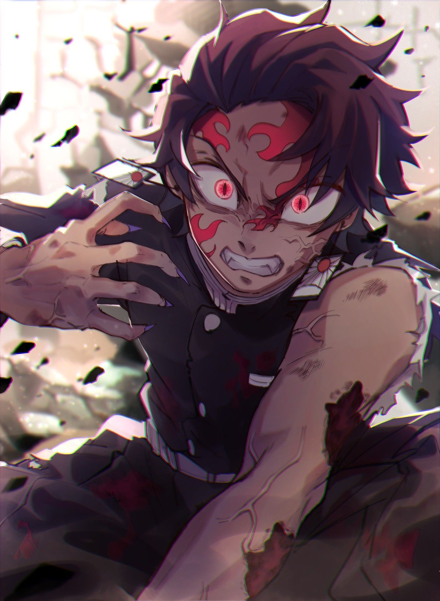 Tanjiro Demon Color
