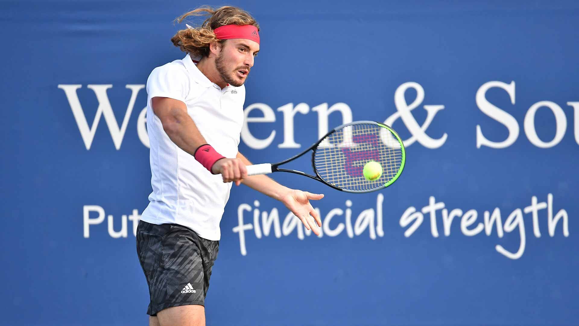 Stefanos sails into semifinals