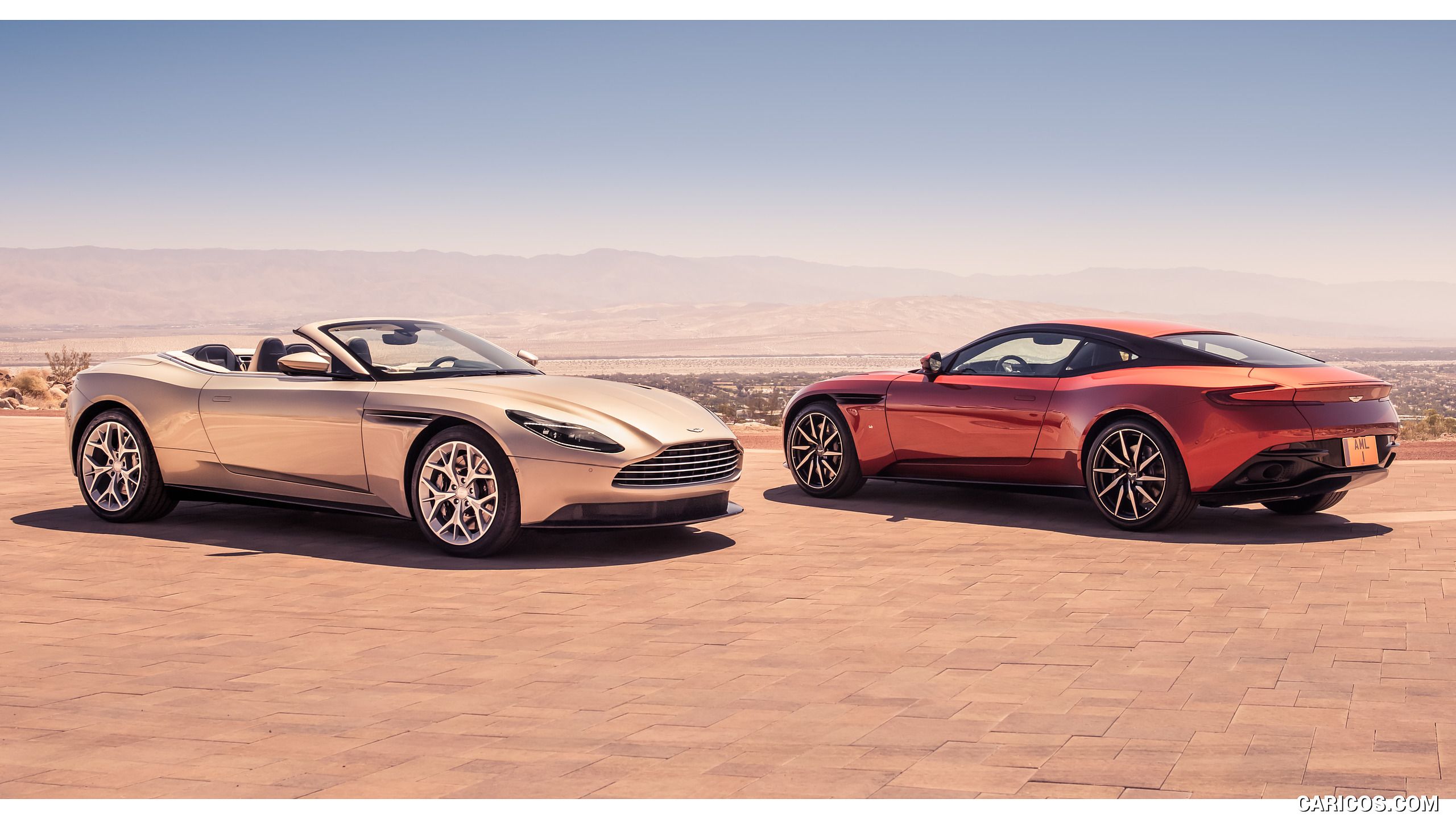Aston Martin DB11 Volante and DB11 Coupe. HD Wallpaper